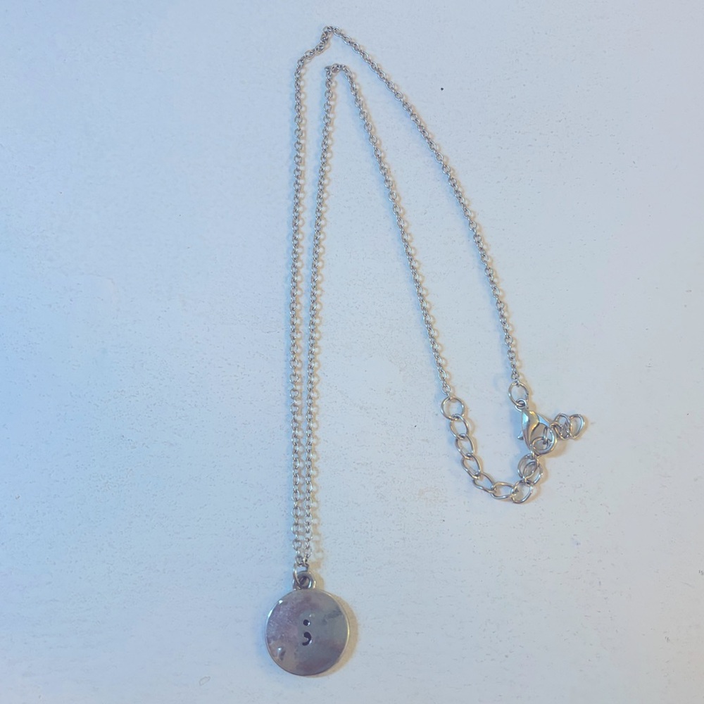 Semicolon Necklace